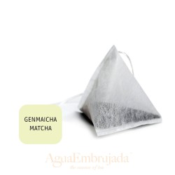 Genmaicha Matcha Japonés en pirámides. 12424 C. Pref: 03/26