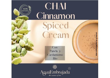 Chai Latte Cinnamon Spiced cream