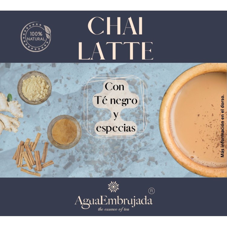 Chai Latte con té negro y especias