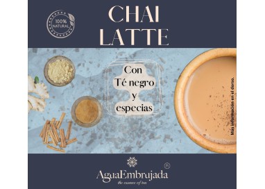 Chai Latte con té negro y especias