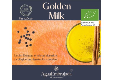 Leche dorada. Golden Milk ecológico