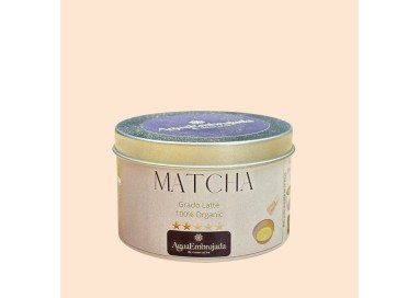 Matcha grado latte ecológico de japón