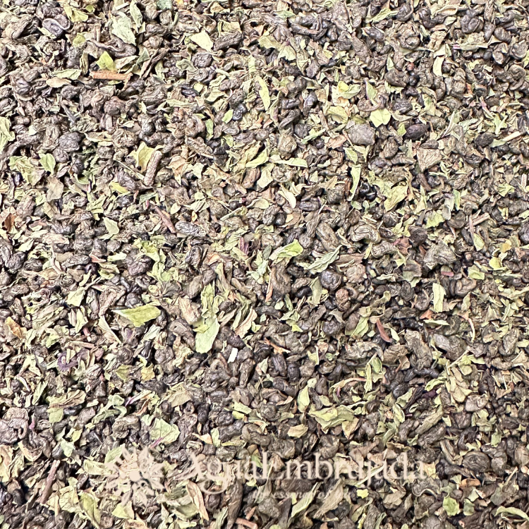 Té verde a la menta. Té verde a la menta.