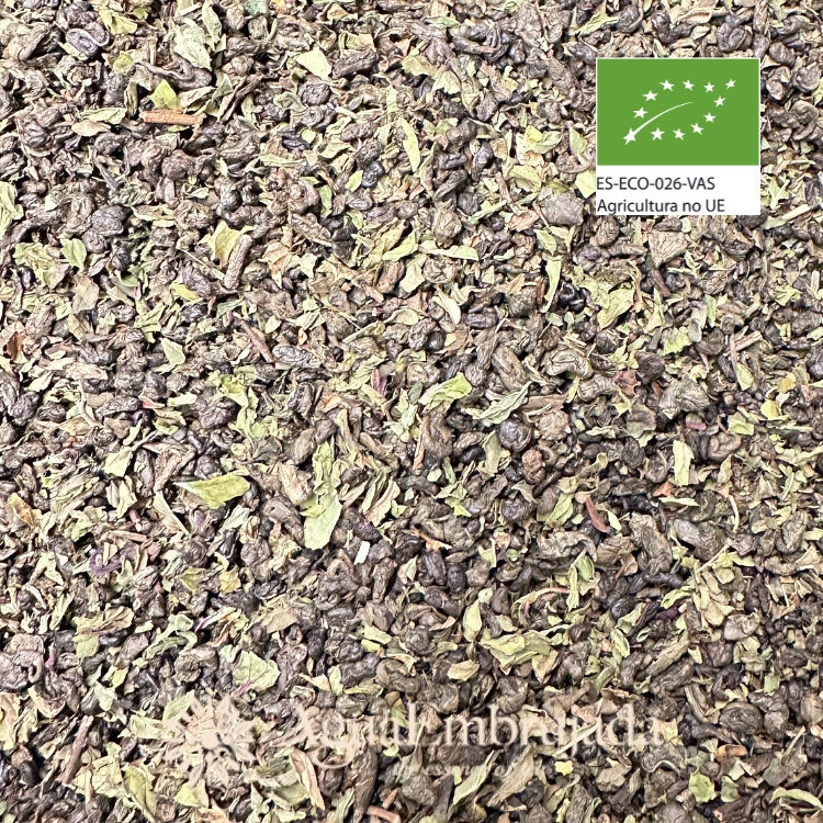 Té Moruno – Té Verde a la Menta Ecológico - ES-ECO-026-VAS. 46124 C. Pref: 11/26 Té Moruno – Té Verde a la Menta Ecológico - ES-ECO-026-VAS. 46124 C. Pref: 11/26