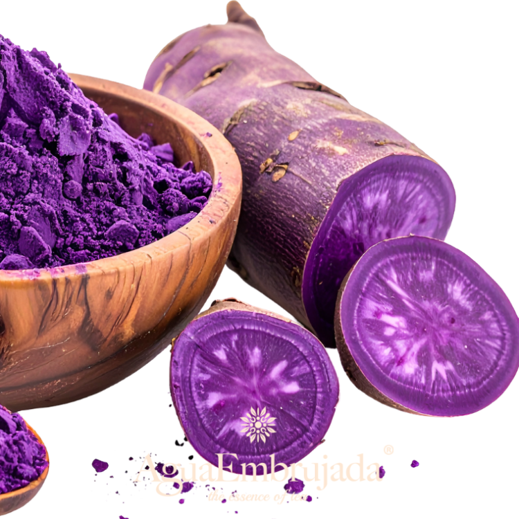 Ube puro edición Barista – 100% raíz morada Filipina. L06526 C. Pref: 02/28