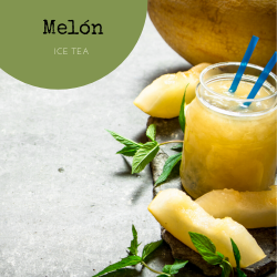 Ice tea Melón, lata de 250g