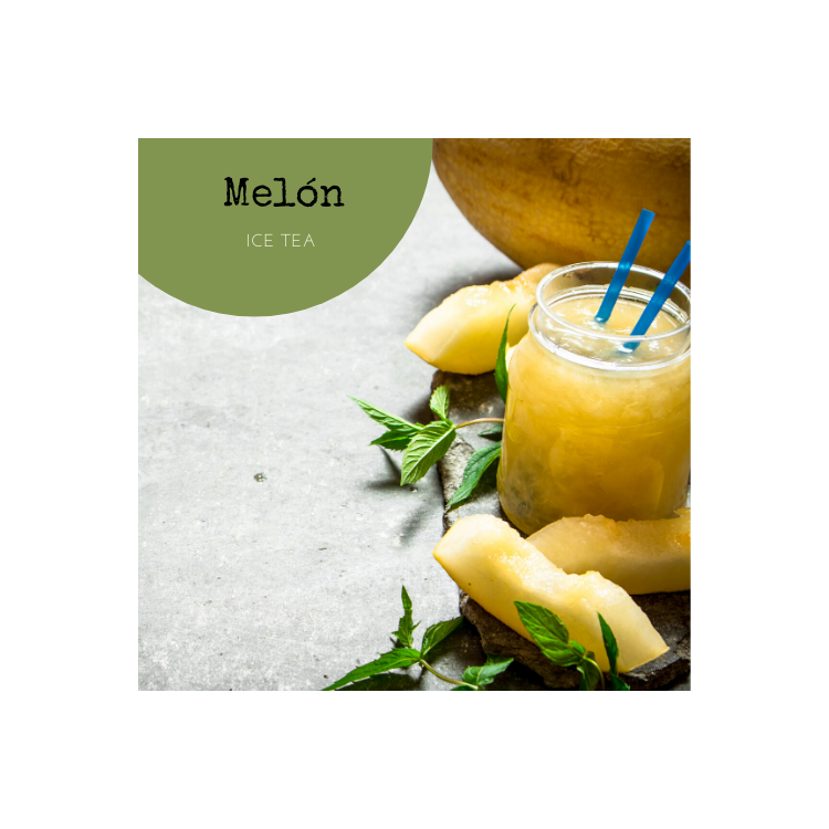 Ice tea Melón, lata de 250g