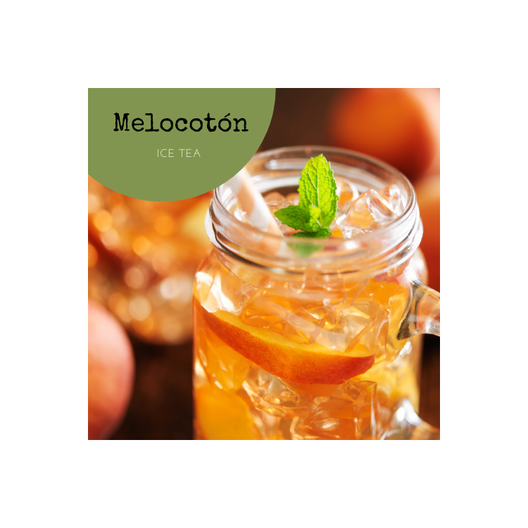 Ice tea Melocotón, lata de 250g