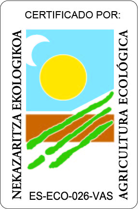 Logo oficial del certificado de producto ecológico